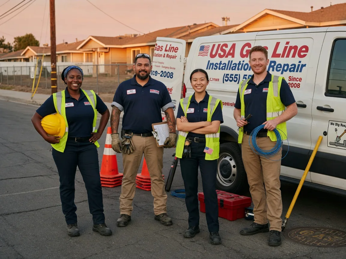 Gas Line Installation company in Vienna, SD